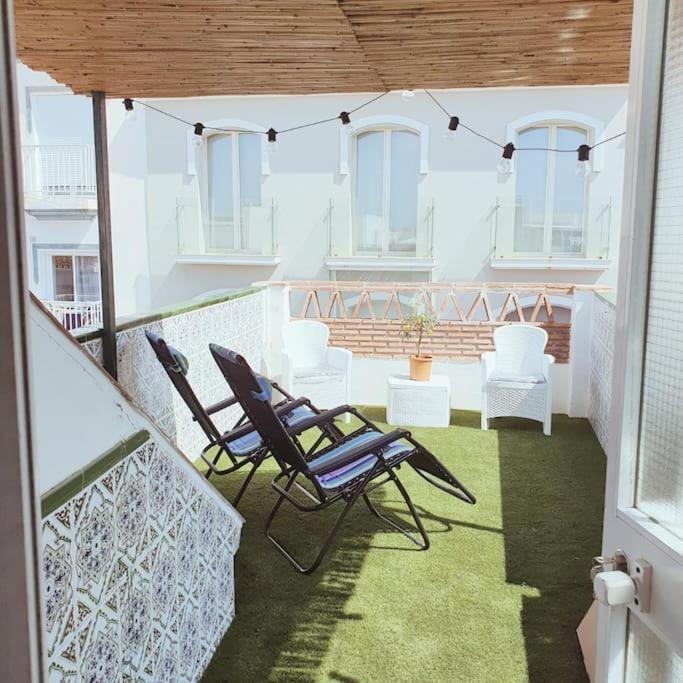 Soleada Casa En Nerja Villa Bagian luar foto